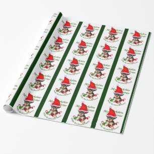Papel De Presente Yorkshire Terrier Natal