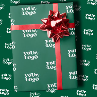Papel De Presente your logo here Wrapping Paper