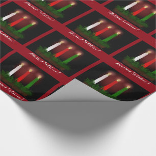 Papel De Presente Yule Candles o Pagan de Wiccan da bruxa do