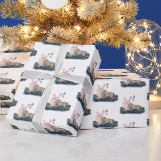 Papel De Presente Zauberhaftes Weihnachtsgeschenkpapier mit Pferd
