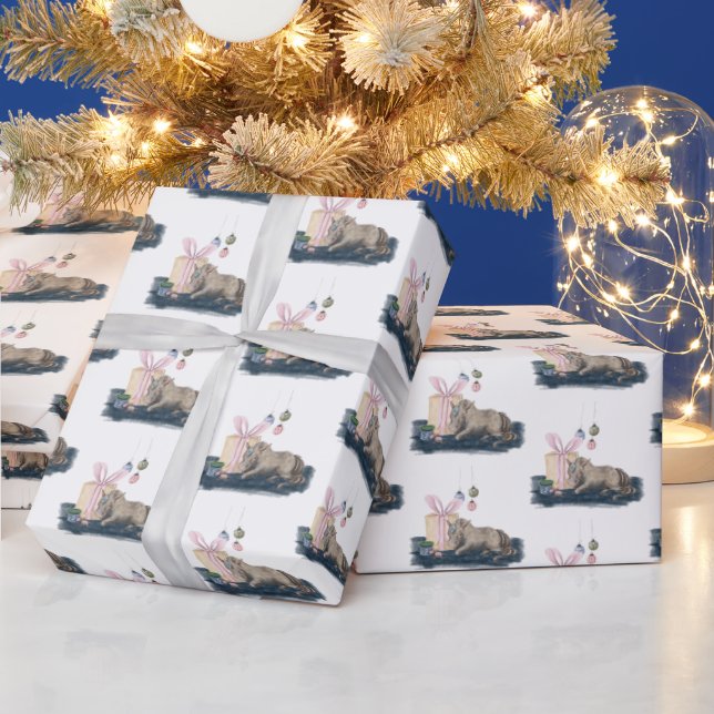 Papel De Presente Zauberhaftes Weihnachtsgeschenkpapier mit Pferd (Feriados)