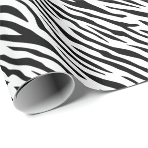 Papel De Presente Zebra