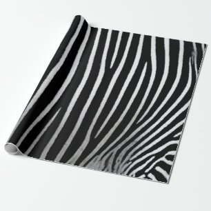 Papel De Presente Zebra Skin