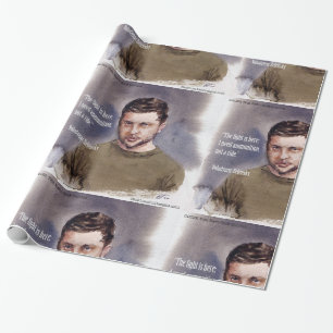 Papel De Presente Zelensky, Volodymir