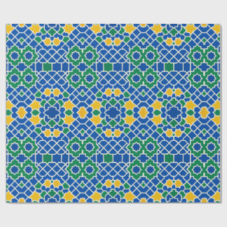 Papel De Presente zelij marroquino