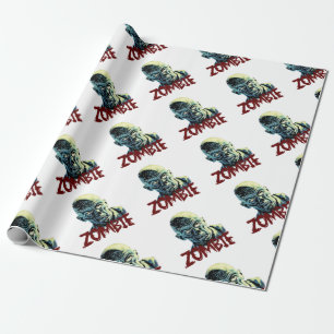 Papel De Presente Zombi