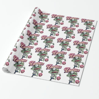 Papel De Presente Zombies eat Brains