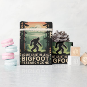 Papel De Presente Zona de Pesquisa Bigfoot do Monte Saint Helens Enc