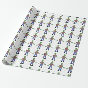 Papel De Presente Zumbi