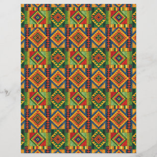 Papel de rascunho africano de dois lados