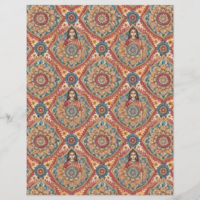 Papel de rascunho de dois lados para a Índia (Frente)