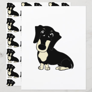 papel de rascunho preto e creme