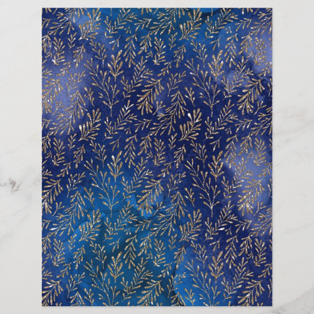 Papel de raspagem de textura brilhante elegante (Frente)