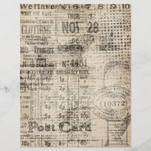 Papel de raspagem de vindima (1)