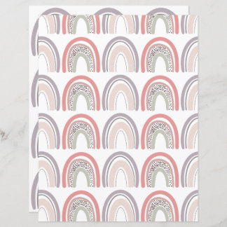 papel de rasparia arco-íris