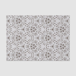 Papel de rendas embutido