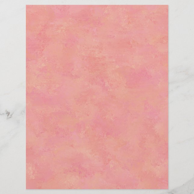 Papel de Scrapbook Abstrato Rosa (Frente)
