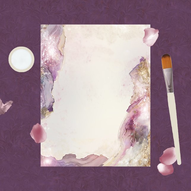 Papel de Scrapbook Aquarela Sonhadora (Criador carregado)