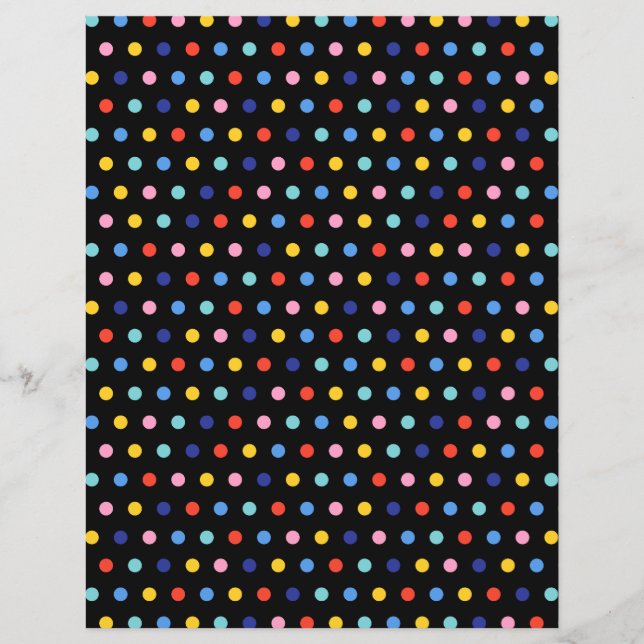 Papel de Scrapbook Candy Dot Delight (Frente)