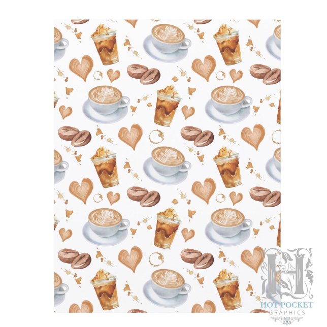 Papel de Scrapbook Cappuccino (Criador carregado)
