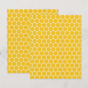 Papel de Scrapbook com Impressão de Abelha e Colme