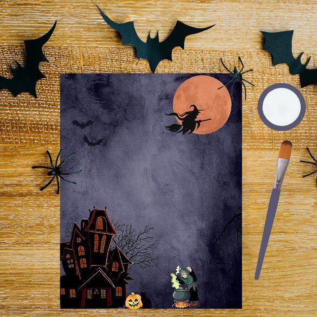 Papel de Scrapbook da Noite de Halloween (Criador carregado)