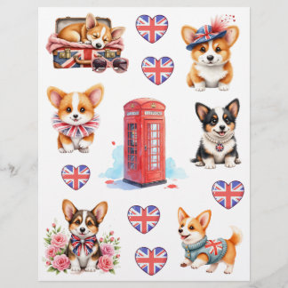 Papel de Scrapbook de Cabine Telefônica de Londres