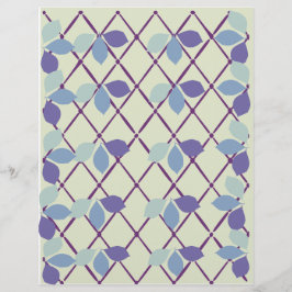 Papel de Scrapbook de Design de Folha