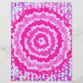 Papel de Scrapbook de Flor Abstrata Rosa Página 2