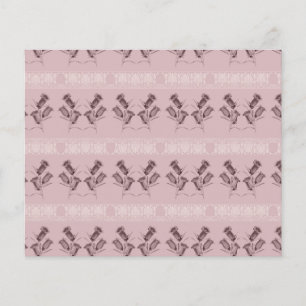 Papel de scrapbook de flores rosa