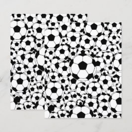 Papel de Scrapbook de Fundo de Bola de Futebol