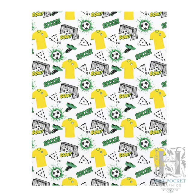 Papel de Scrapbook de Futebol (Criador carregado)