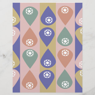 Papel de Scrapbook de Gota de Água