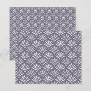 Papel de Scrapbook de Leque Floral Recortado Deep