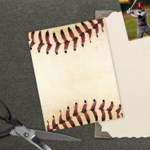 Papel de Scrapbook de Memória Russa de Baseball