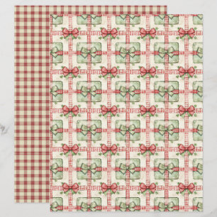 Papel de Scrapbook de Natal Antigo