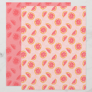 Papel de Scrapbook de Toranja