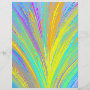 Papel de Scrapbook de Verão Tropical Abstrato Dive