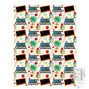 Papel de Scrapbook de Volta à Escola