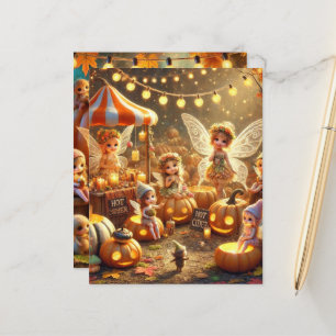 Papel de Scrapbook do Mercado de Fadas Caprichosas