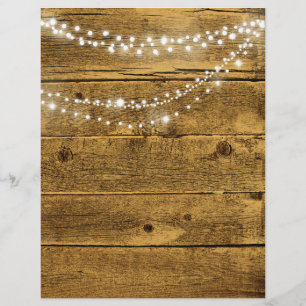 Papel de scrapbook Dourado para grão de madeira e 