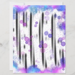 Papel de Scrapbook Fluxo de Bolha Cósmica