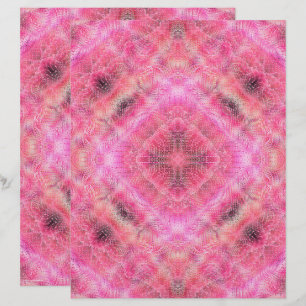 Papel de Scrapbook Jardim Sereno Rosa Página 2 Lad
