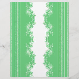 Papel de Scrapbook Natalino Fractal Wintergreen