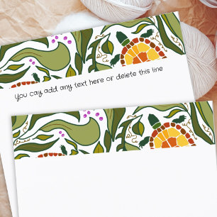 Papel de Scrapbook Personalizado com Borda de Arte