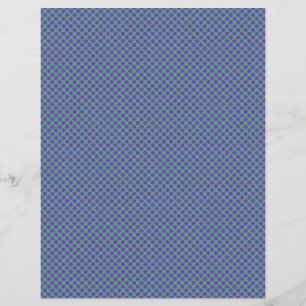 Papel de Scrapbook Pontos Polka Verde Roxo