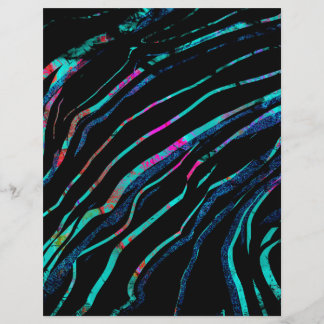 Papel de scrapbook preto iridescente