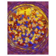 Papel de Scrapbook Purple Potpourri 2 Lados