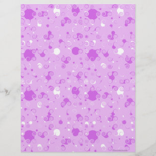Papel de scrapbook roxo