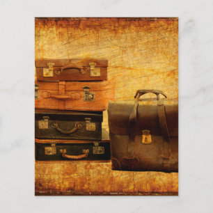papel de scrapbook vintage de viagem